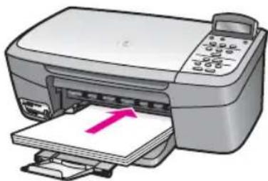 HP PSC 1610v - To load full-size paper - 5