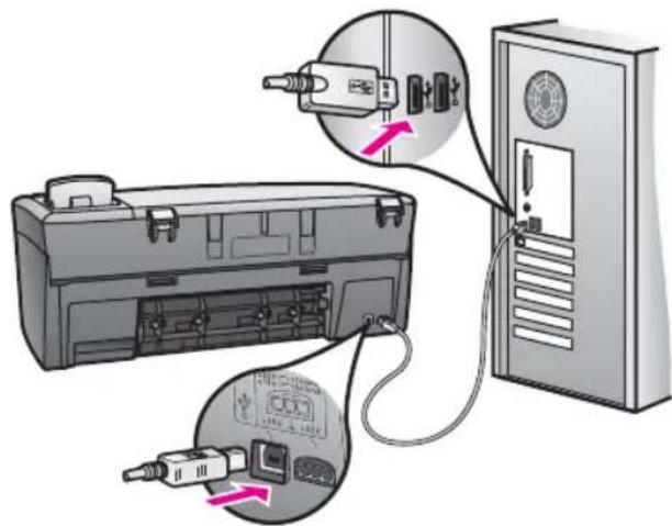 HP PSC 1610v - The HP All-in-One does not print - 1