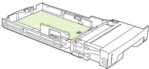 HP Color LaserJet CP3505N - Load tray 2 - 8