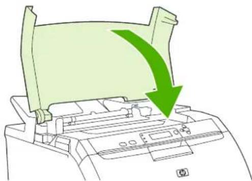 HP Color LaserJet CP3505N - Fuser area (top cover) - 11