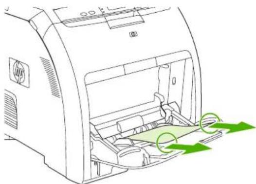 HP Color LaserJet CP3505N - Tray 1 - 2
