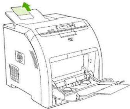 HP Color LaserJet CP3505N - Load paper in tray 1 - 4