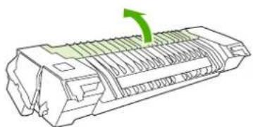 HP Color LaserJet CP3505N - Fuser area (top cover) - 7