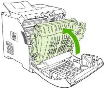HP Color LaserJet CP3505N - Clear jams from the duplexer - 4