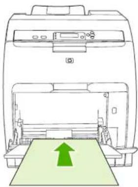 HP Color LaserJet CP3505N - Load paper in tray 1 - 7