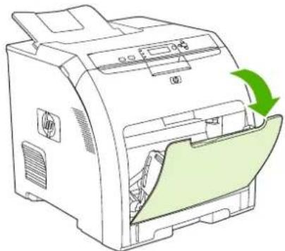 HP Color LaserJet CP3505N - Load paper in tray 1 - 3