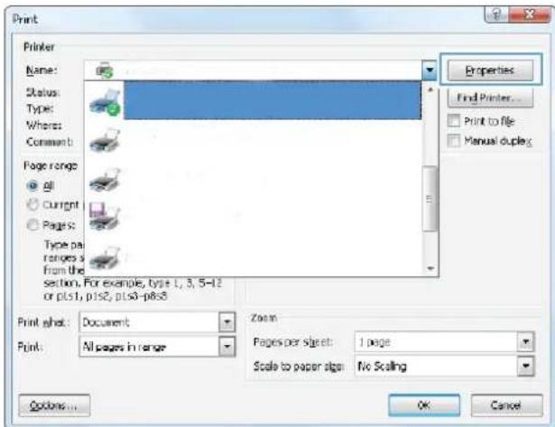 HP Color LaserJet Enterprise M855xh - Create a stored job (Windows) - 2