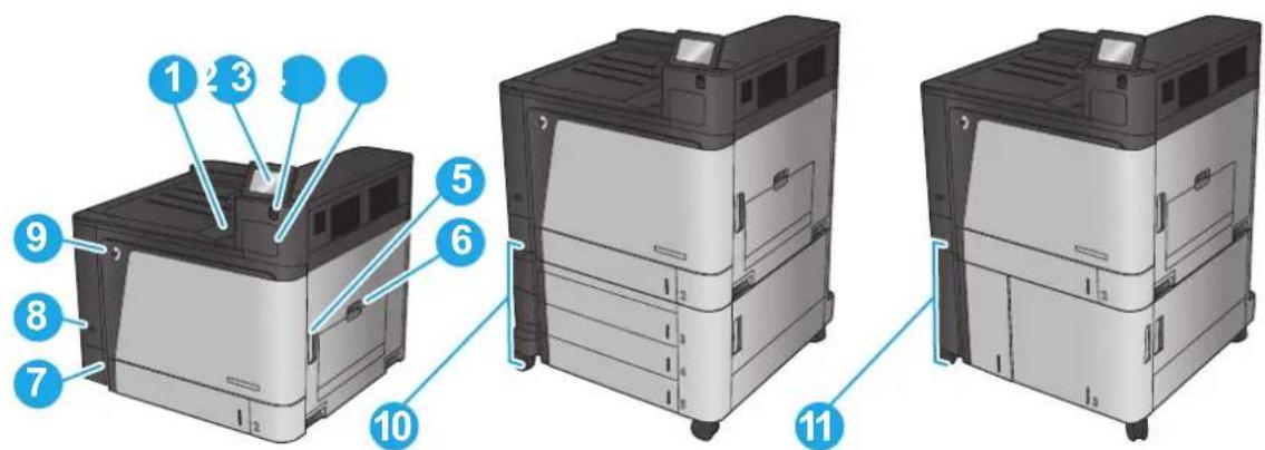 HP Color LaserJet Enterprise M855xh - Product views - 1