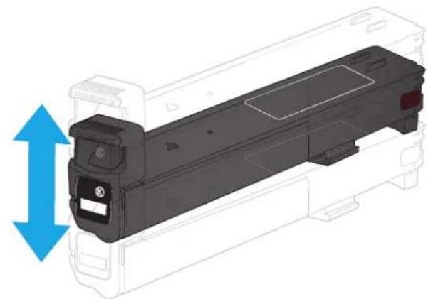 HP Color LaserJet Enterprise M855xh - Replace the toner cartridges - 5