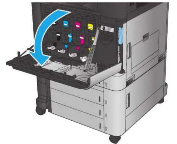 HP Color LaserJet Enterprise M855xh - Replace the imaging drums - 4