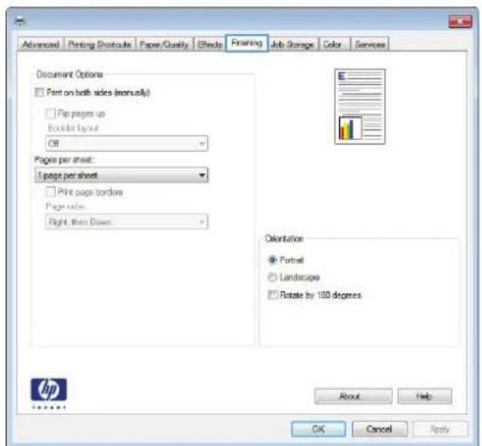 HP Color LaserJet Enterprise M855xh - Manually print on both sides (Windows) - 3