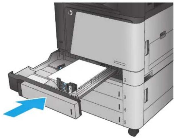 HP Color LaserJet Enterprise M855xh - Load Tray 2 - 4