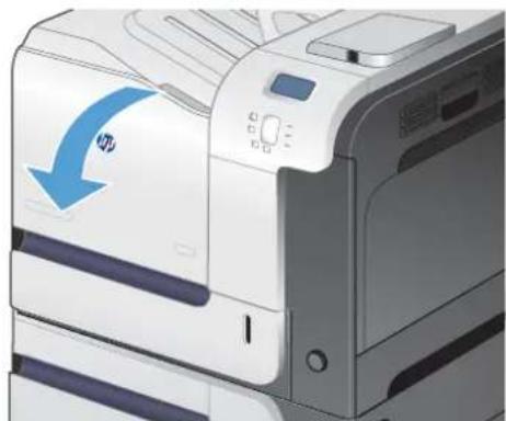 HP LaserJet Enterprise 500 Color M551dn - Replace the print cartridge - 3