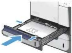 HP LaserJet Enterprise 500 Color M551dn - Paper orientation for loading trays - 20