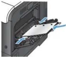 HP LaserJet Enterprise 500 Color M551dn - Paper orientation for loading trays - 10
