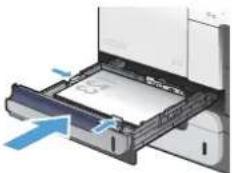 HP LaserJet Enterprise 500 Color M551dn - Paper orientation for loading trays - 16