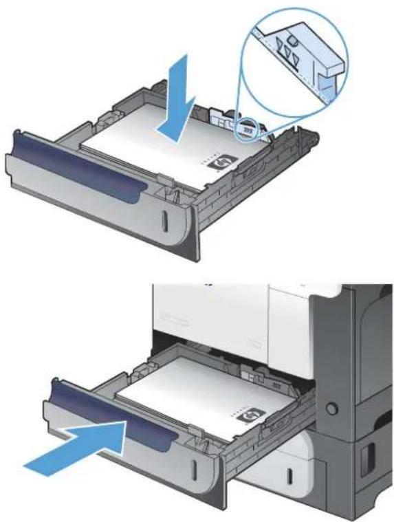 HP LaserJet Enterprise 500 Color M551dn - Load Tray 2 - 3