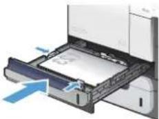 HP LaserJet Enterprise 500 Color M551dn - Paper orientation for loading trays - 15