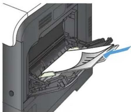 HP LaserJet Enterprise 500 Color M551dn - Load Tray 1 - 4