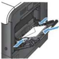 HP LaserJet Enterprise 500 Color M551dn - Paper orientation for loading trays - 11