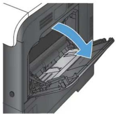 HP LaserJet Enterprise 500 Color M551dn - Load Tray 1 - 1