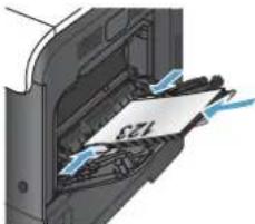 HP LaserJet Enterprise 500 Color M551dn - Paper orientation for loading trays - 8