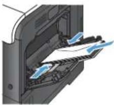 HP LaserJet Enterprise 500 Color M551dn - Paper orientation for loading trays - 12