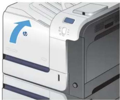 HP LaserJet Enterprise 500 Color M551dn - Replace the toner collection unit - 7