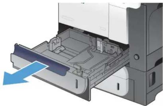 HP LaserJet Enterprise 500 Color M551dn - Load Tray 2 - 1