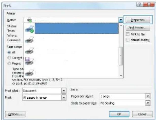 HP LaserJet Enterprise 500 Color M551dn - Create printing shortcuts - 2