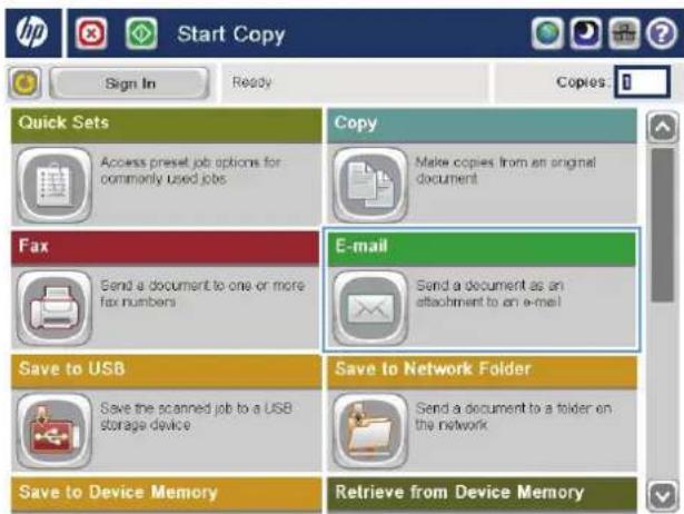 HP Officejet Enterprise Color MFP X585f - Add contacts to the address book from the product control panel - 2
