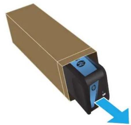 HP Officejet Enterprise Color MFP X585f - Replace the ink cartridges - 4