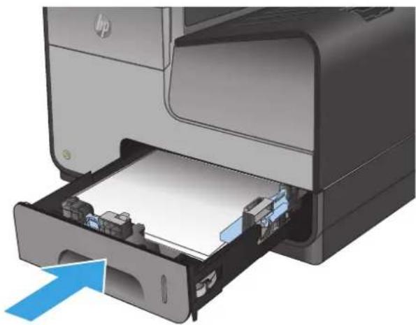 HP Officejet Enterprise Color MFP X585f - Load Tray 2 or optional Tray 3 - 5