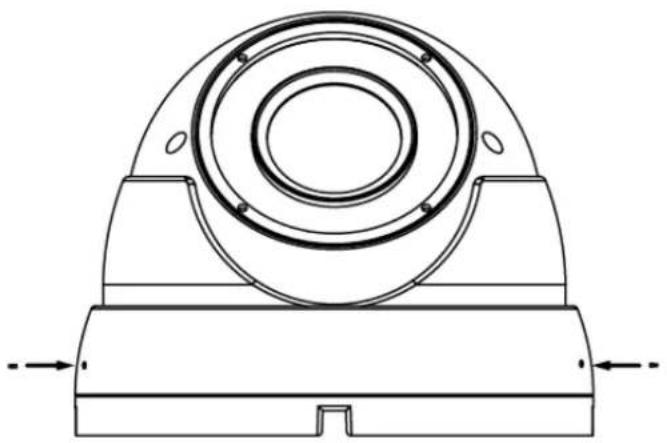 EverFocus EBD935F - Note: The function button is using to control direction, and also to switch video format and video output. Please follow the detailed instruction as below to switch the camera to: - 3
