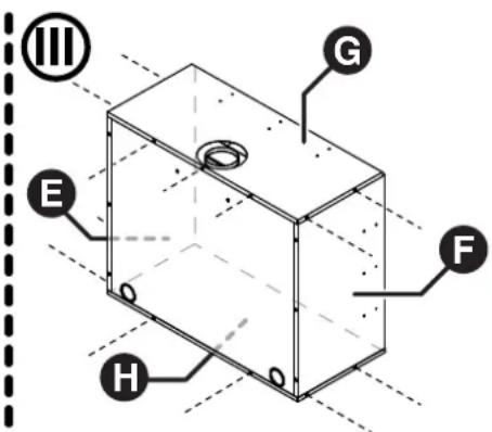 Rinnai Sapphire Gas Log Fire - Step 2. Assemble Zero Clearance Box. - 4