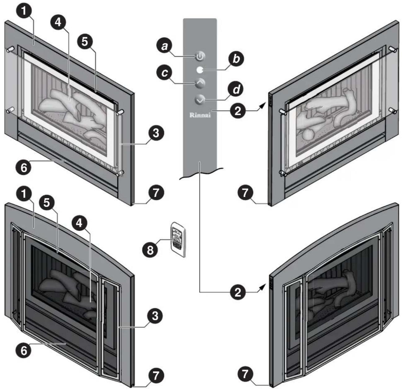 Rinnai Sapphire Gas Log Fire - ABOUT YOUR HEATER - 1