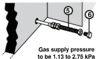 Rinnai Sapphire Gas Log Fire - Purging Gas Supply - 2