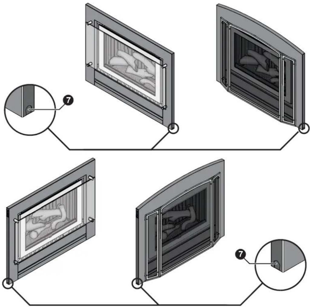 Rinnai Sapphire Gas Log Fire - Using Existing Externally Mounted Power Points on Inbuilt Installations - 1