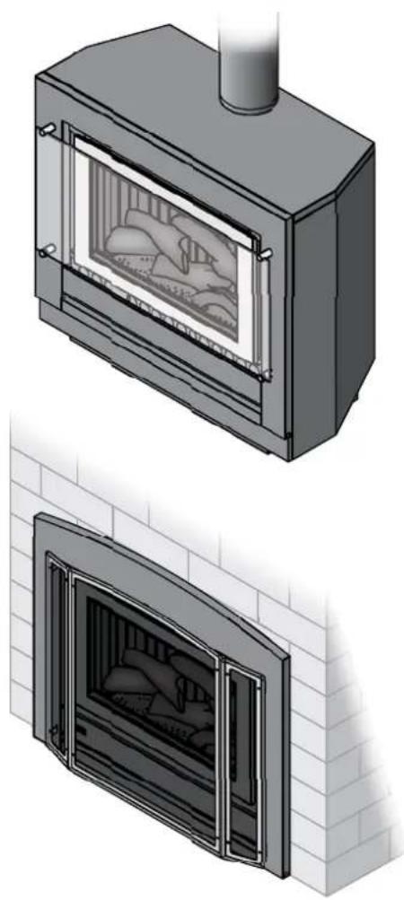 Rinnai Sapphire Gas Log Fire - 1