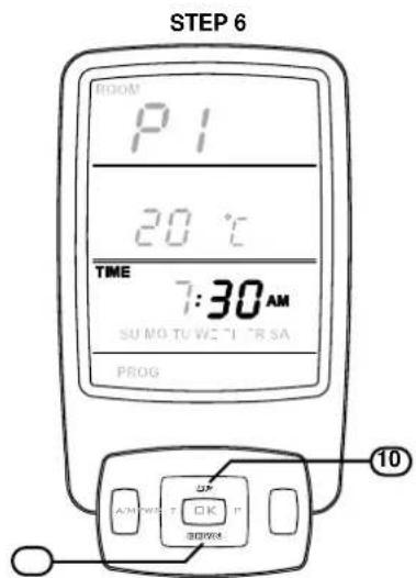 Rinnai Sapphire Gas Log Fire - PROGRAMMING OF PROGRAM MODES - 7