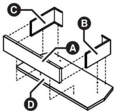 Rinnai Sapphire Gas Log Fire - Step 3. Assemble & Secure Plinth Assembly - 1