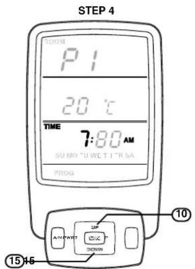 Rinnai Sapphire Gas Log Fire - PROGRAMMING OF PROGRAM MODES - 5