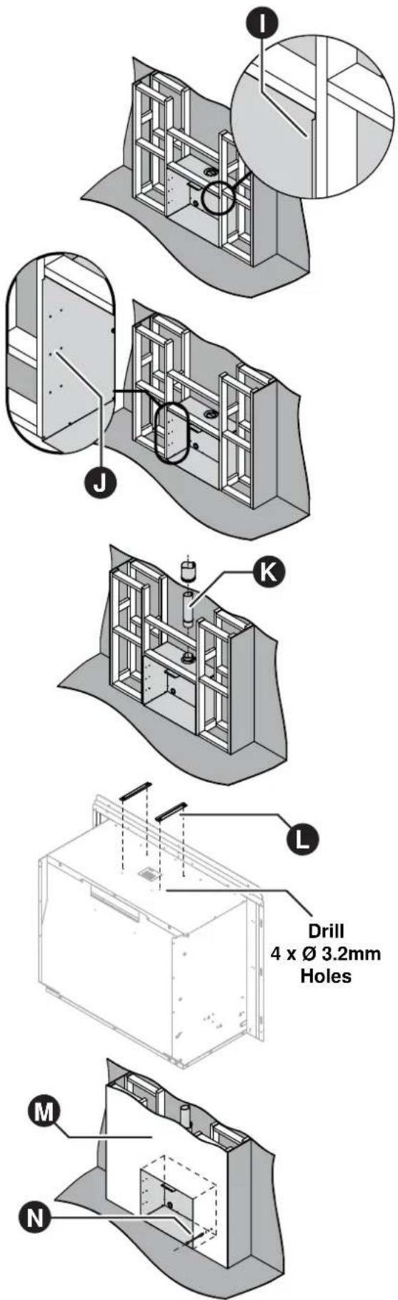Rinnai Sapphire Gas Log Fire - Step 5. Preparing Heater Engine - 2