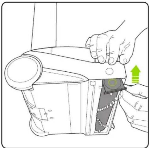 BISSELL AirRam 2167 - Removing and Cleaning the Brush Roll (Cont.) - 3