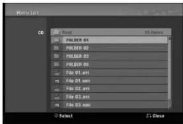 LG RC897T - Playing a MPEG4 Movie File - 1