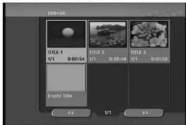 LG RC897T - Viewing Title List menu displayed on other DVD Recorders or Players - 1