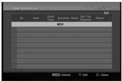 LG RC897T - Timer Recording - 1