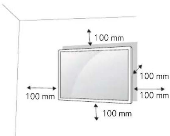 LG 88BH7D - Installation an einer Wand - 1