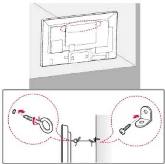 LG 88BH7D - Befestigen des Monitors an der Wand (optional) - 1
