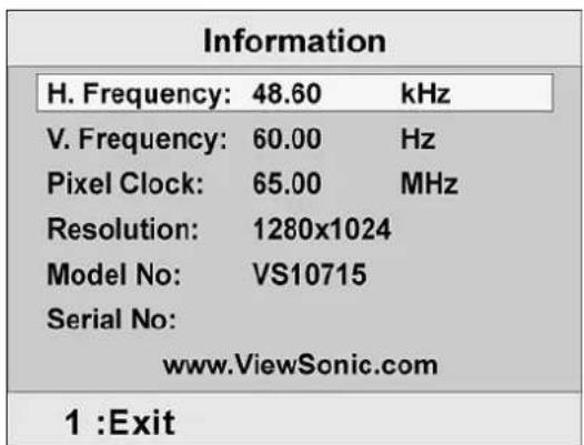 VIEWSONIC VE710b - Control Explanation - 7